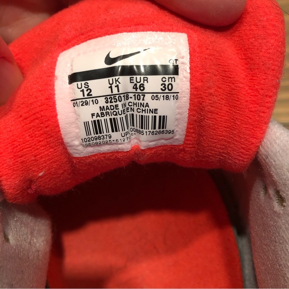 Nike Air Max 90 OG Infrared (2010) - Size 12 ( 325018-107 ) - Picture 7 of 9